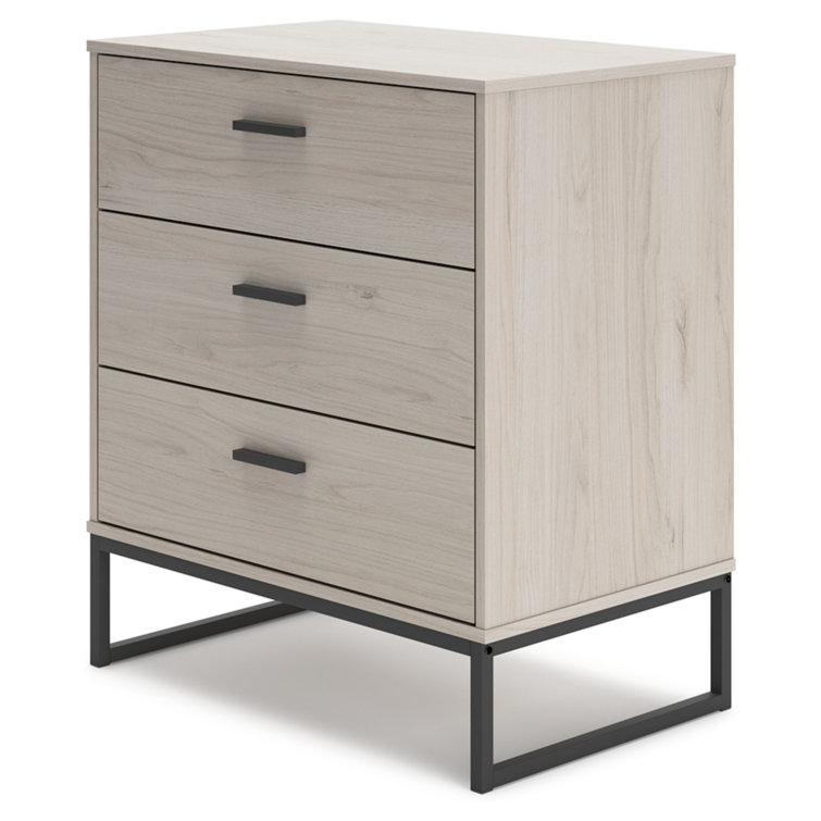 Signature Design by Ashley Socalle 3 - Drawer Dresser | Wayfair